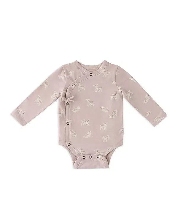 Детский комбинезон-кимоно с длинным рукавом с принтом The Littles Pehr, Dearlamb