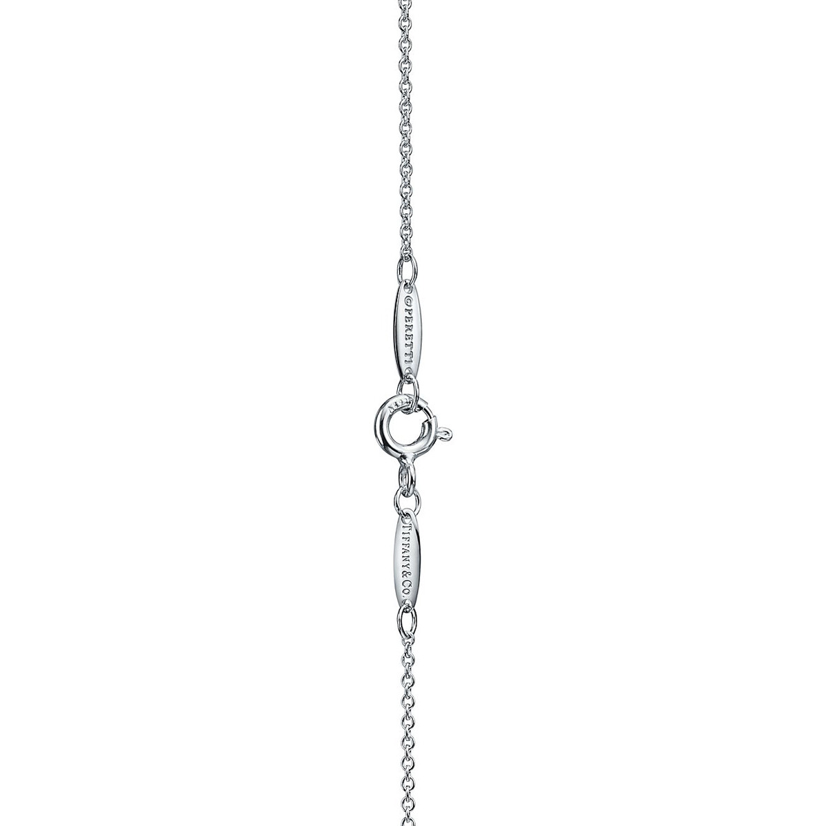 Браслет Tiffany & Co. Elsa Peretti Color by the Yard Aquamarine, серебро — фото 4