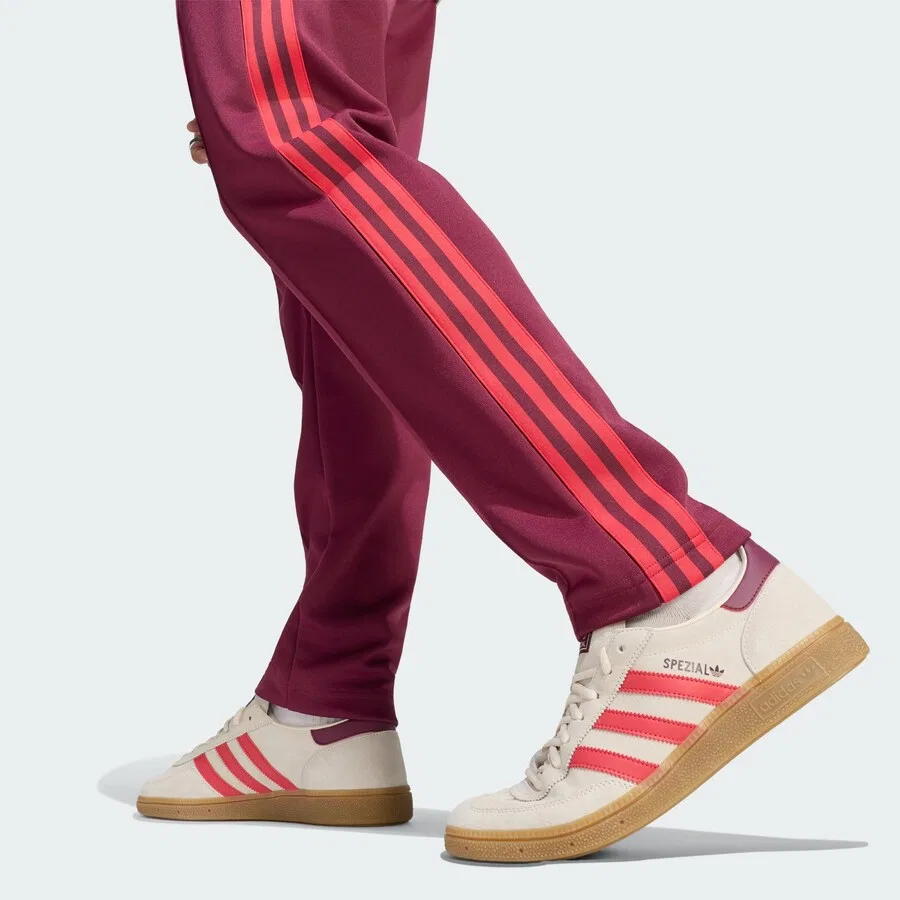 Брюки ADIDAS PERFORMANCE Regular Pants 'Olympique Lyon Originals' в красном и кроваво-красном цветах — фото 4