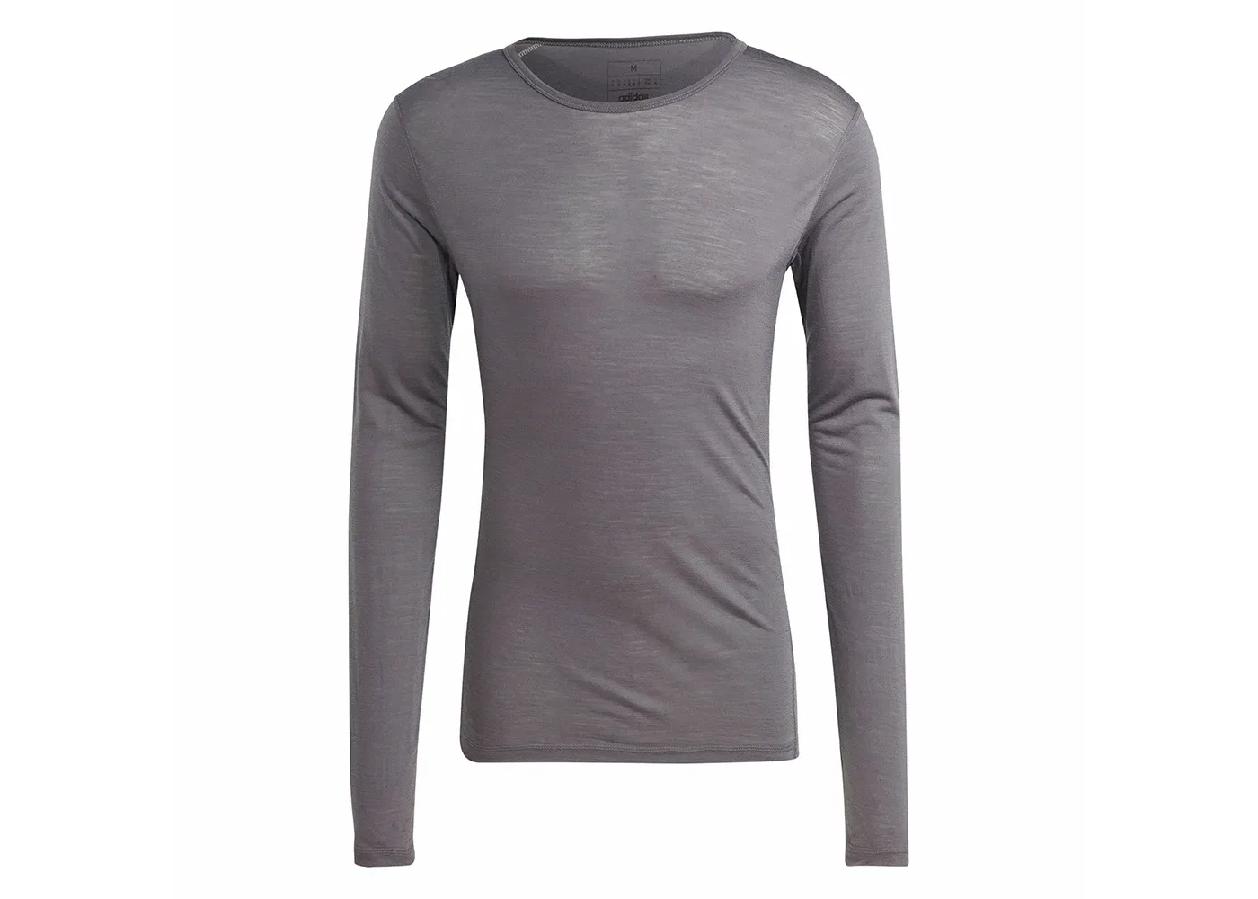 Мужская футболка с длинным рукавом Adidas Terrex Xperior Merino 150 Baselayer Long Sleeve Tee, Grey Five