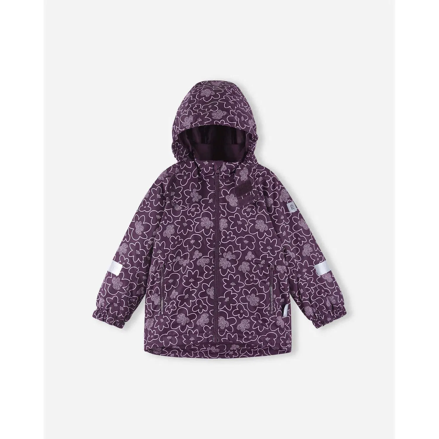 Детская зимняя водонепроницаемая куртка Muonio Reima, Violett Orchideenviolett Karminrot — фото 2