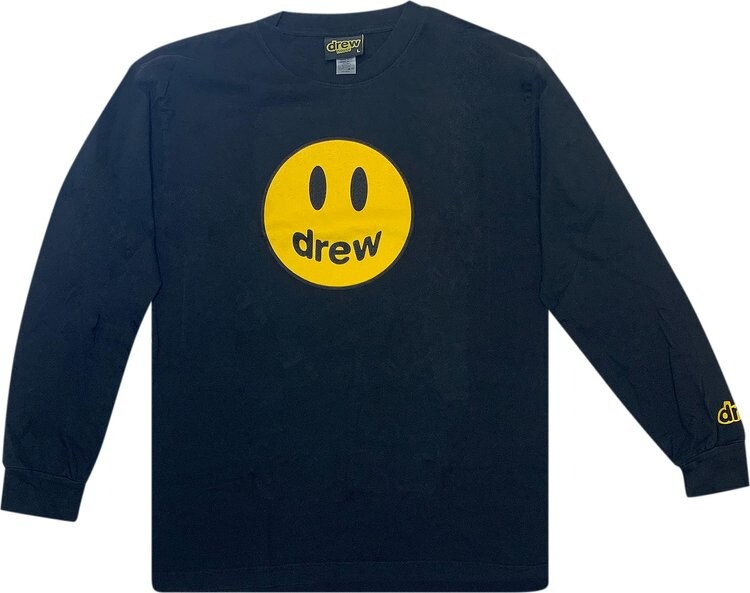 

Лонгслив Drew House Mascot Long-Sleeve Tee 'Black', черный