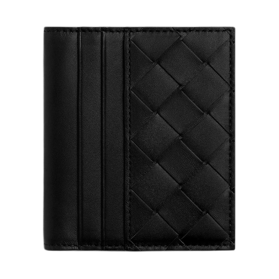 

Bottega Veneta Кожаный бумажник мужской черный