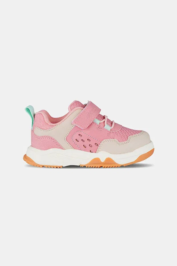 Детские кроссовки для девочек на липучке Vicco, Pink