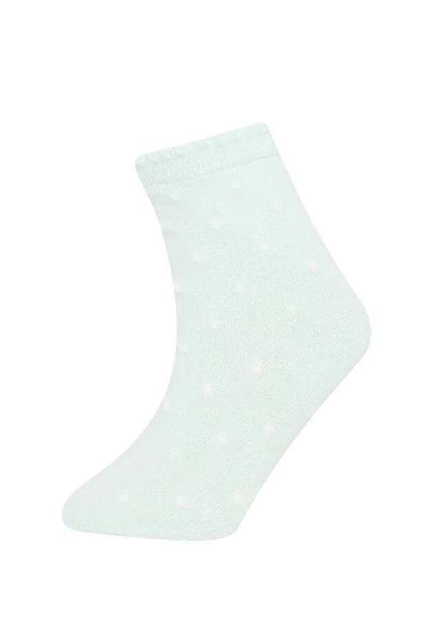 Детские носки для девочек хлопковые Defacto, Multicolor-Kr1 — фото 4