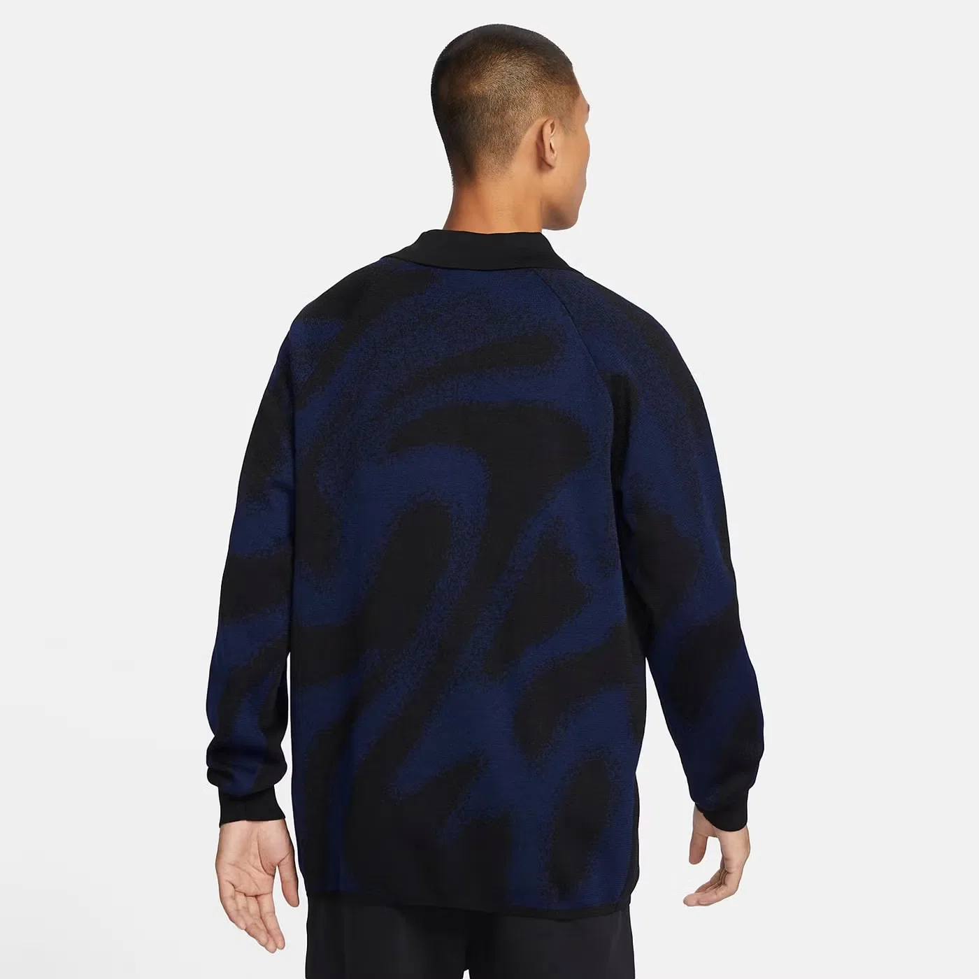 Свитшот с длинным рукавом Culture Knit Nike, темно-синий — фото 2