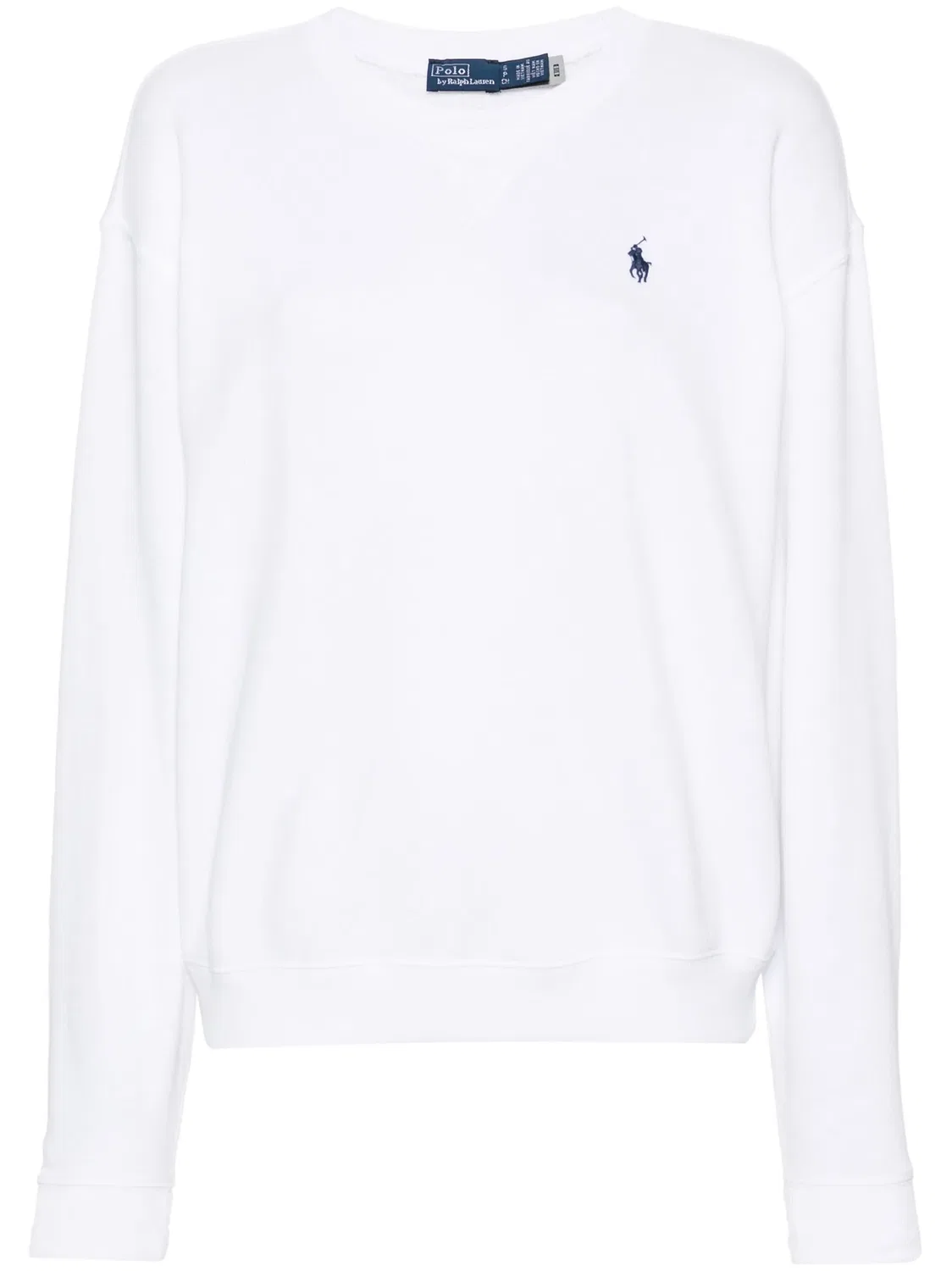 Свитер с вышитым логотипом Polo Pony Polo Ralph Lauren, белый