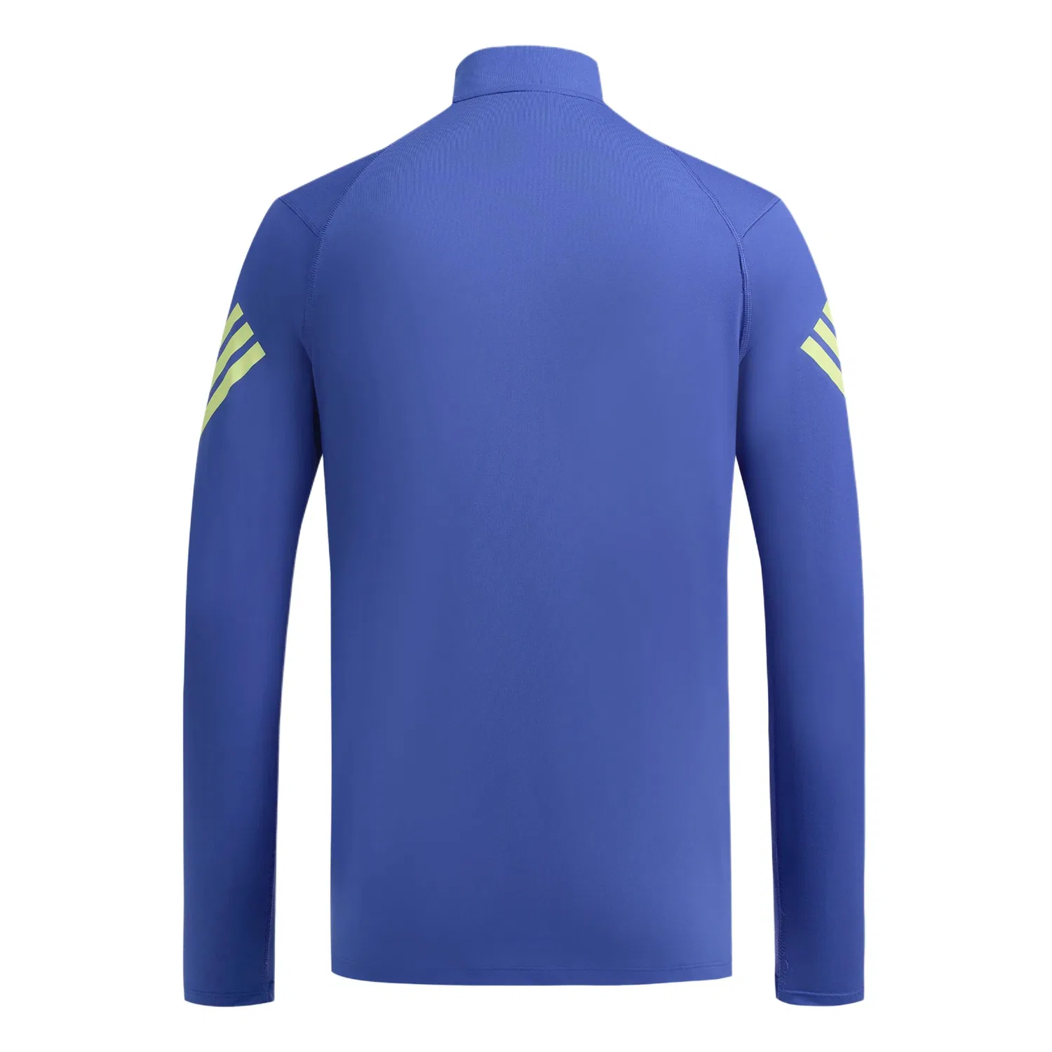 Мужская футболка для бега с воротником-стойкой Adidas Marathon, Blue — фото 3