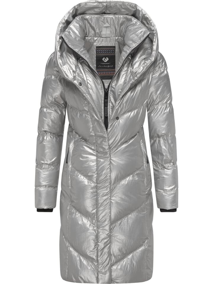 

Пуховик ragwear Natalka Bling, цвет light grey