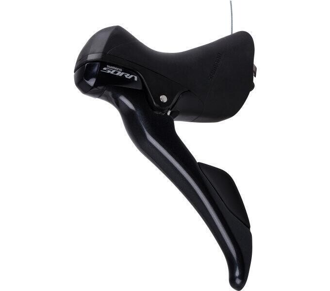 

Рычаг переключения/тормоза SORA ST-R3000 двойной SHIMANO, черный / черный / черный