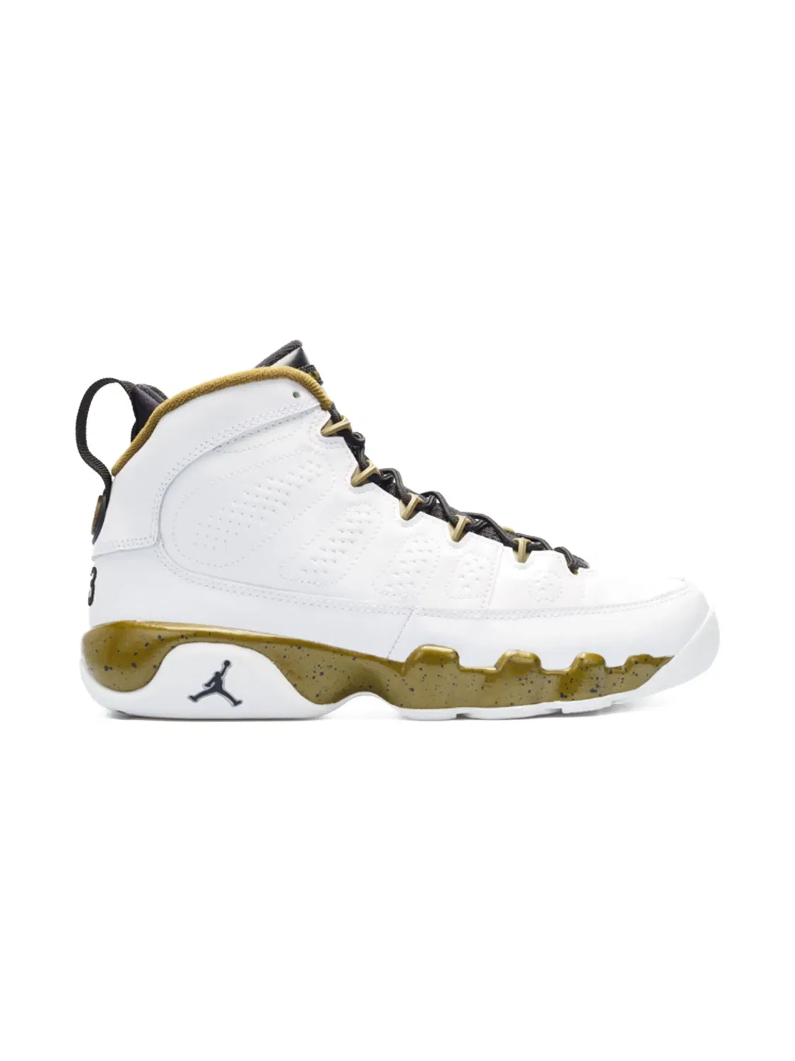 Кроссовки Air Jordan 9 Retro BG "Statue", белый — фото 2
