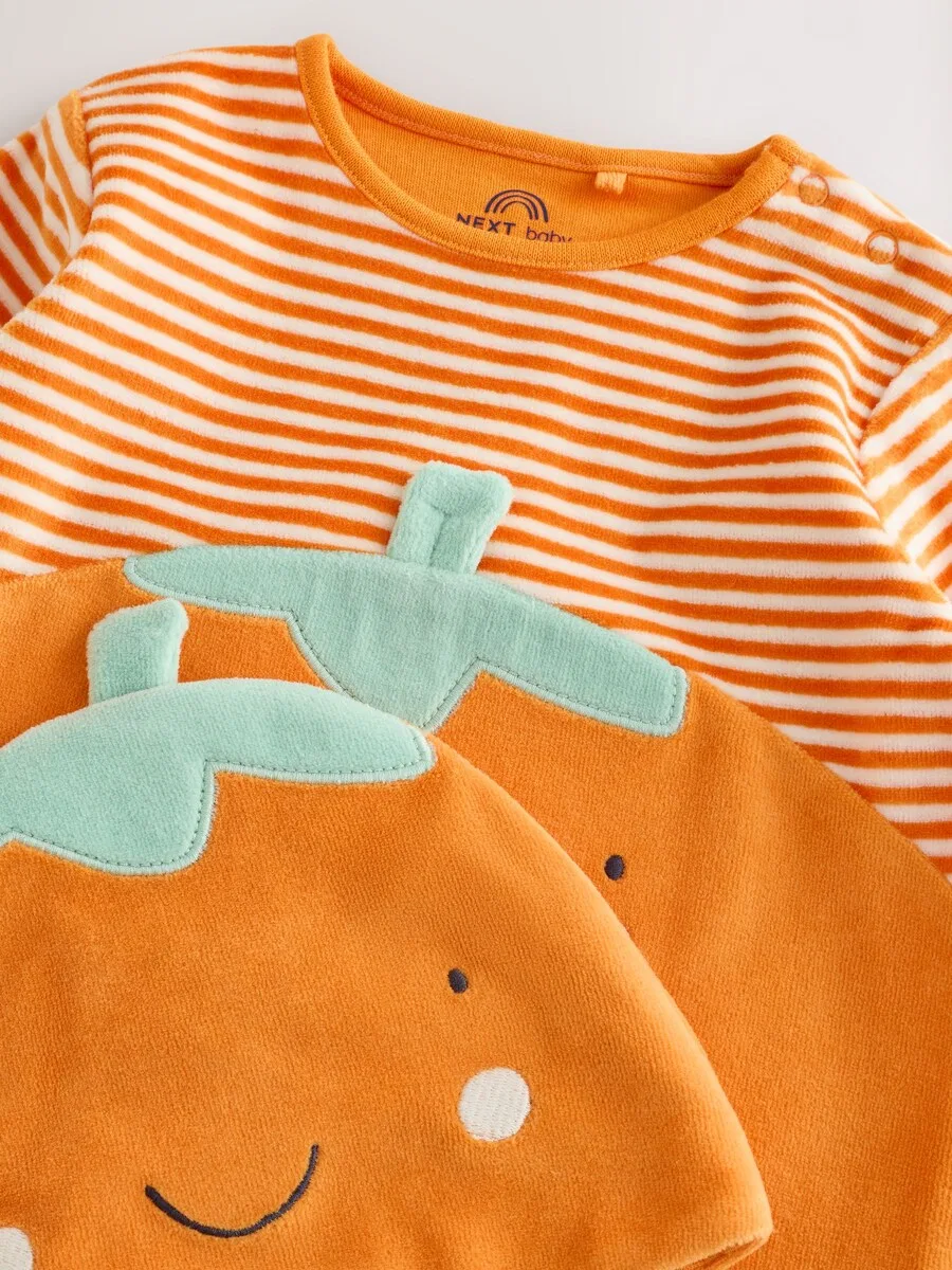 Пижама Next "Хэллоуин" оранжевого цвета — фото 3