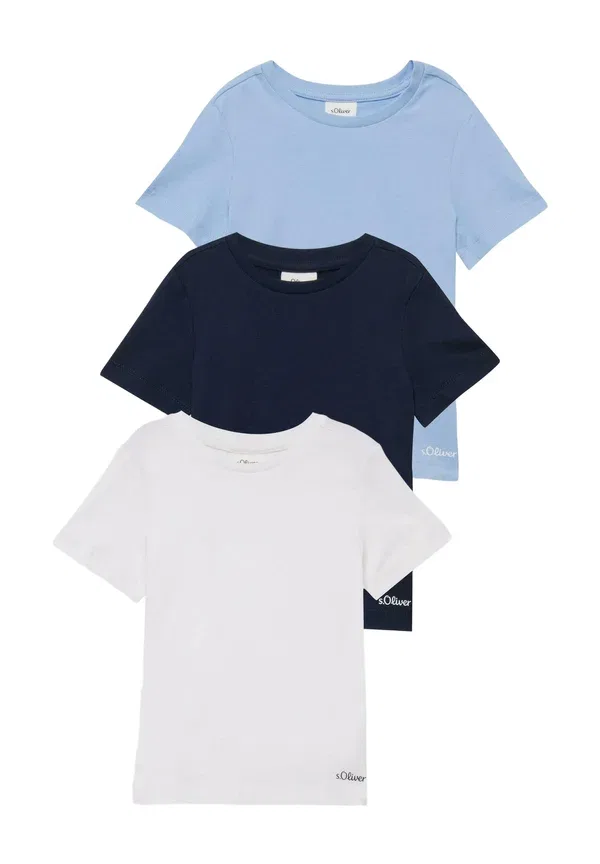 Комплект из 3 футболок с круглым вырезом Basic T-shirt S.Oliver, белый