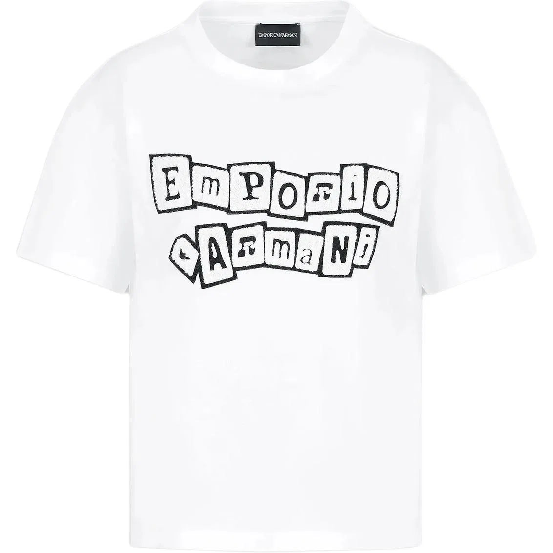 Женская футболка с коротким рукавом EMPORIO ARMANI, Белый