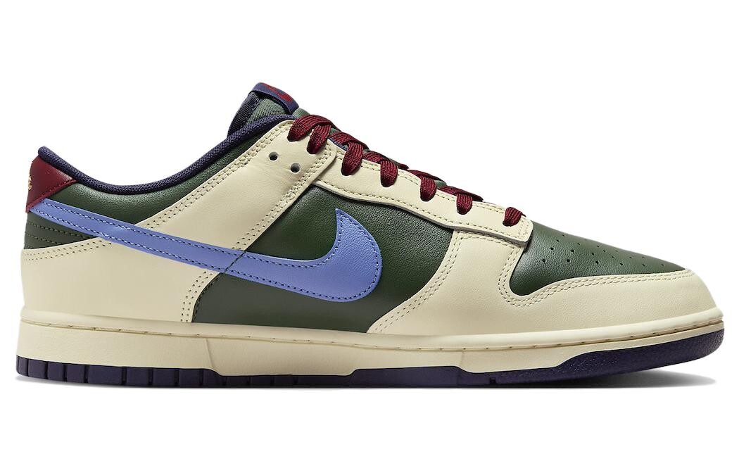 Мужские кроссовки для скейтбординга Nike Dunk Low, Зеленый — фото 2
