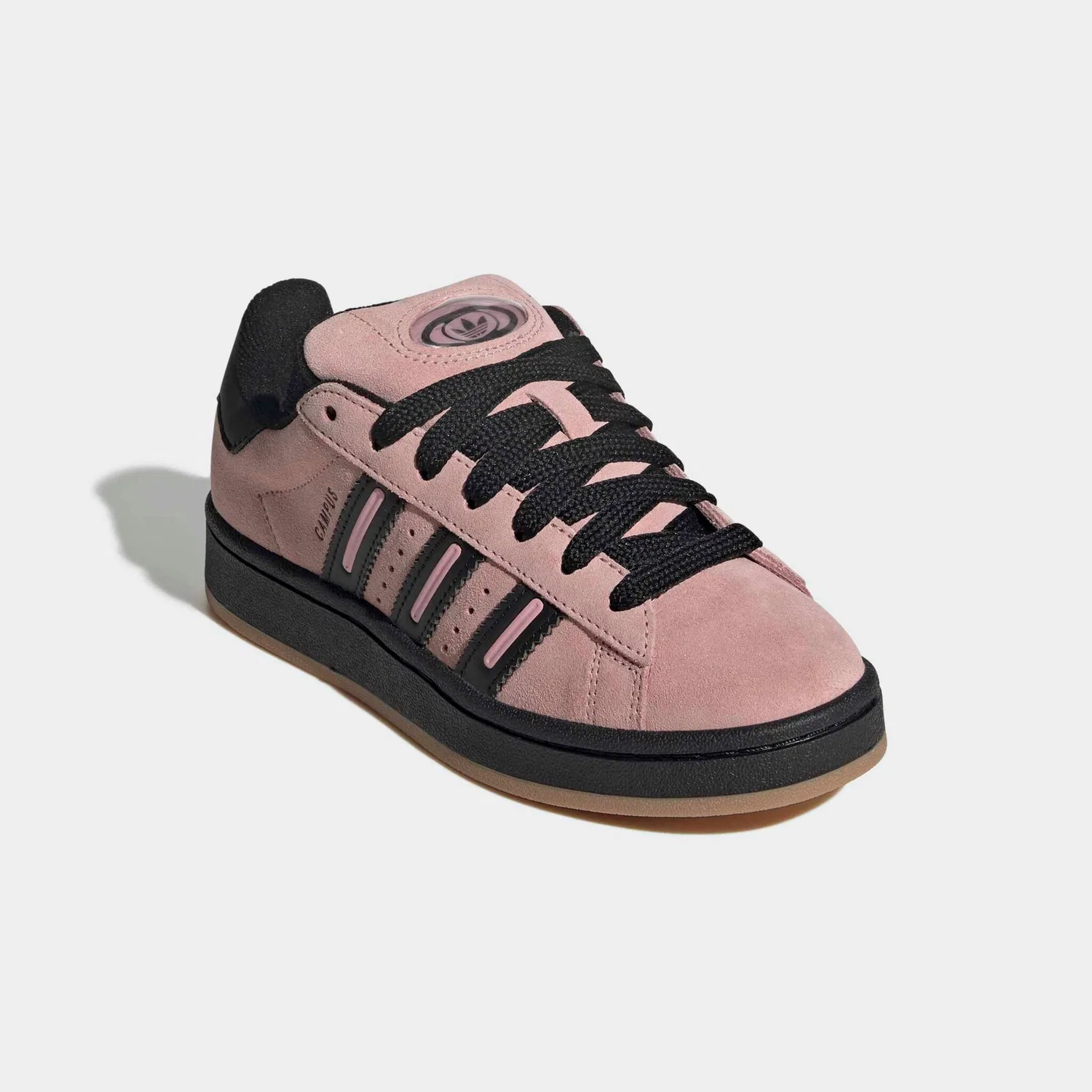 Детские кроссовки с обновленным дизайном Campus 00s Adidas Originals, Wonder Mauve/Core Black/Glow Pink