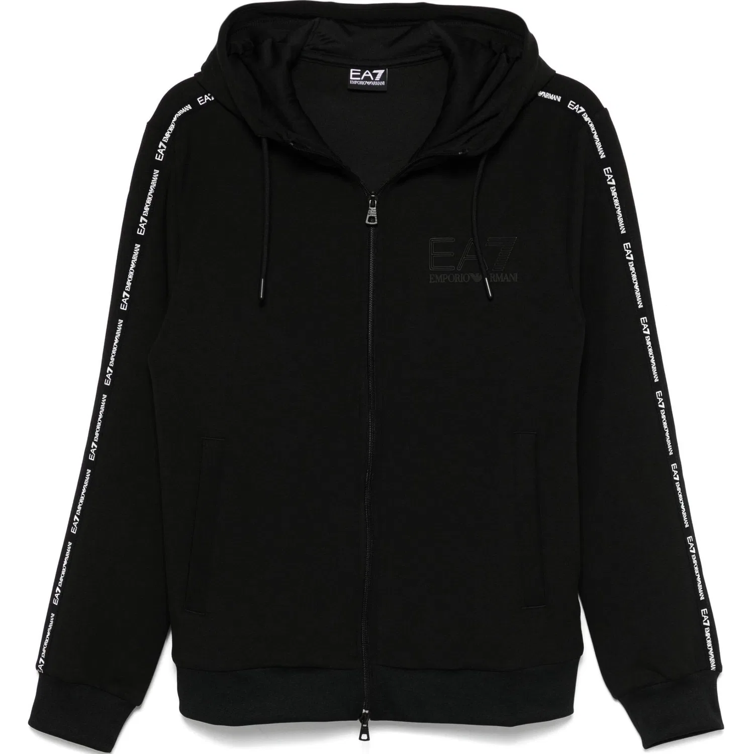 Мужская толстовка с длинным рукавом EA7 EMPORIO ARMANI, Black