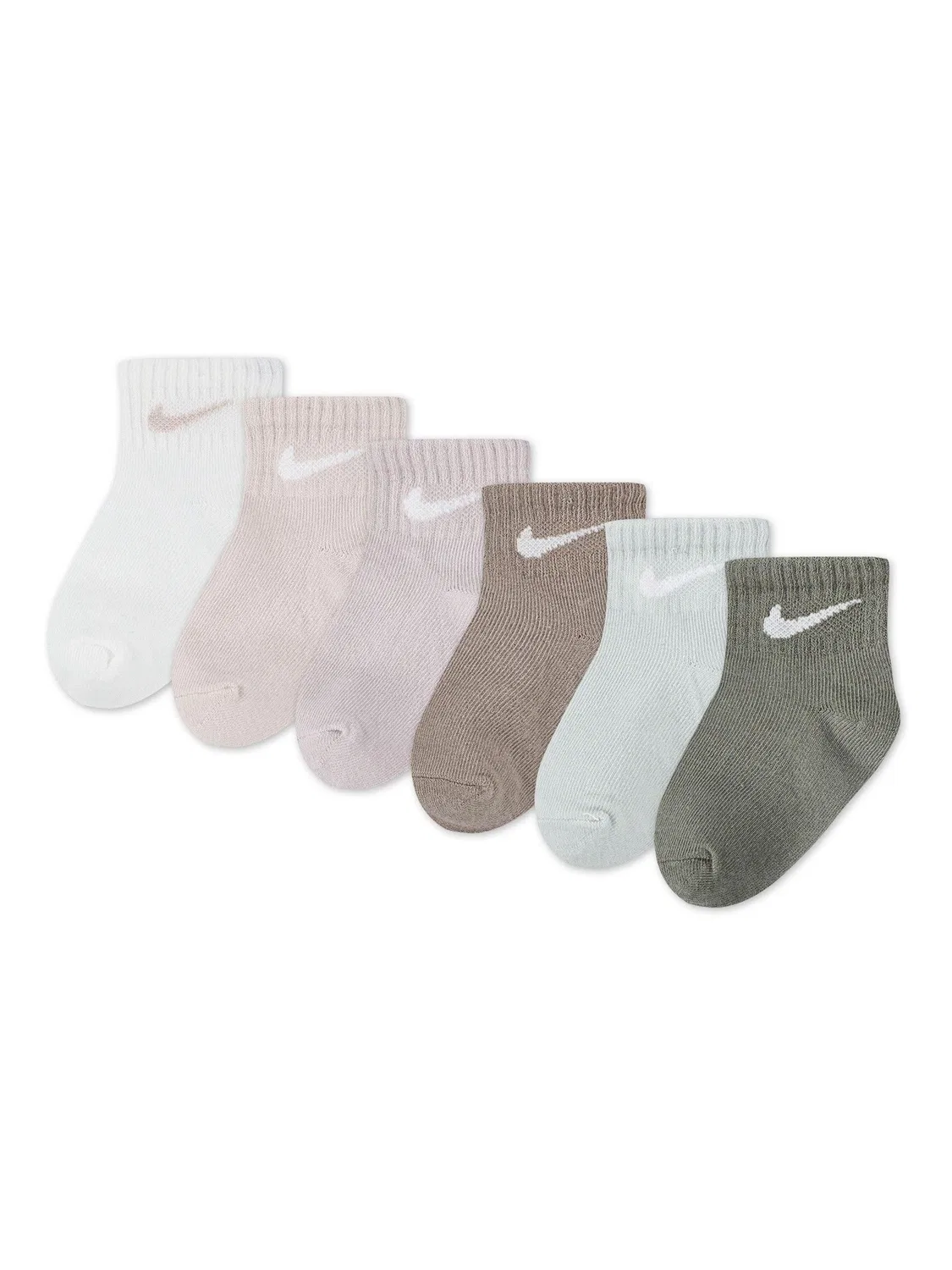 Носки детские Nike Swoosh Ankle, мульти-приглушенные цвета