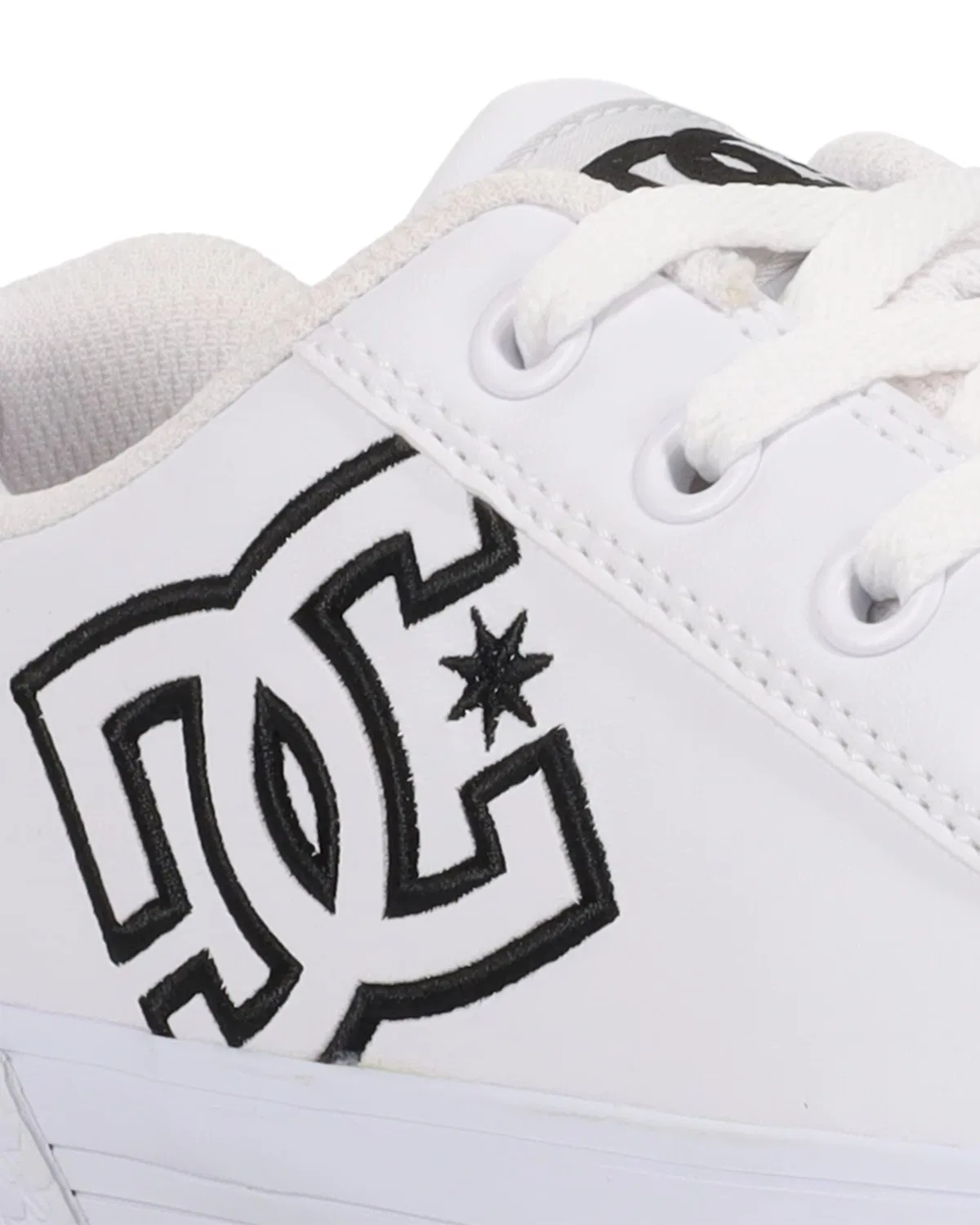 Детские скейтбордические кроссовки для девочек Chelsea DC Shoes, White — фото 2
