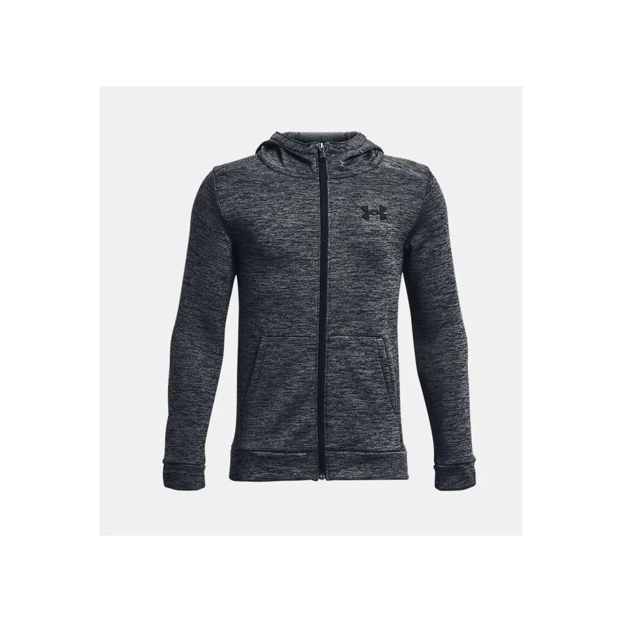 Спортивный свитшот с капюшоном и молнией Under Armour Armour Fleece, Серый