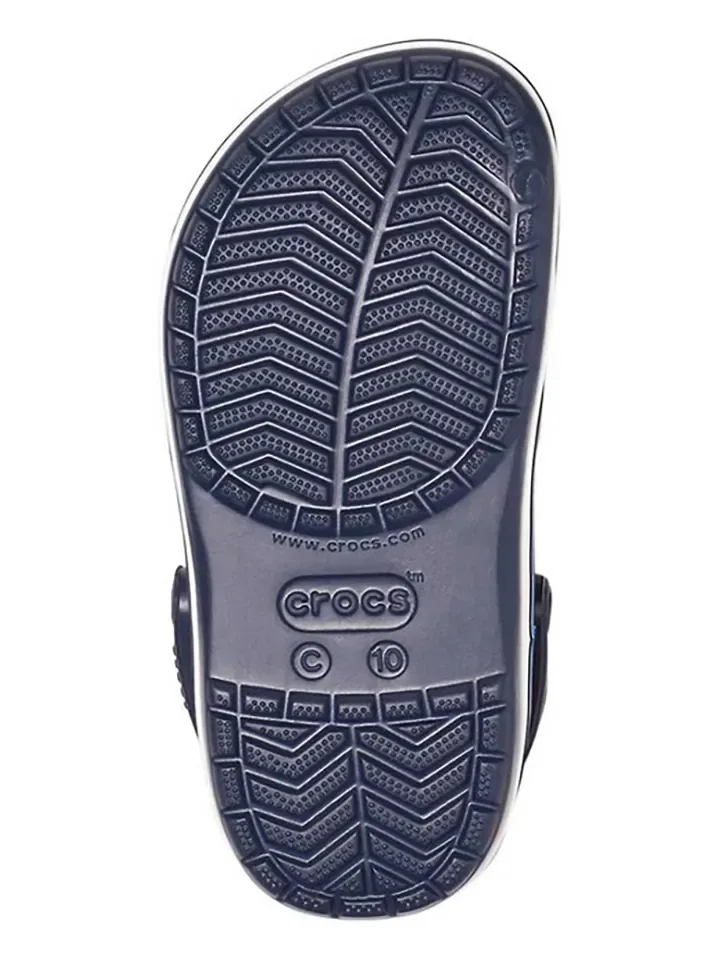 Шлепанцы для купания Crocband Shark Crocs, темно-синий — фото 2