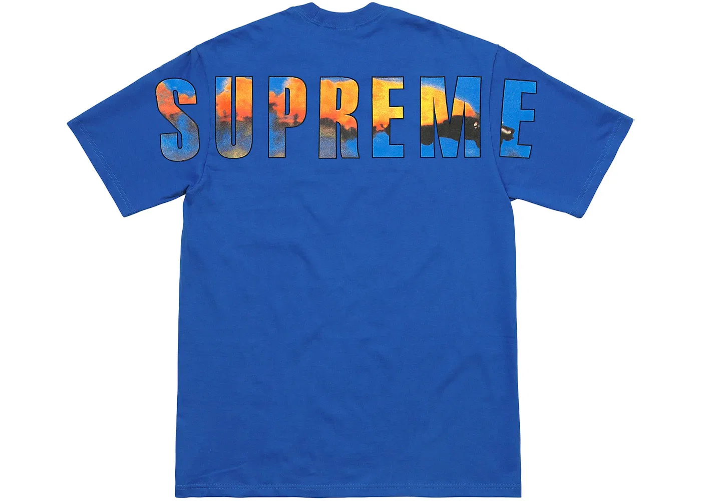 Мужская футболка с длинным рукавом Supreme Tee, Royal