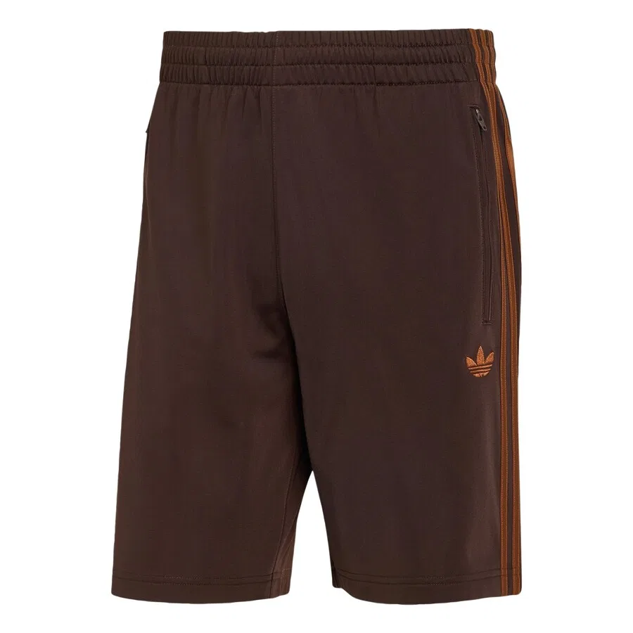 Шорты ADIDAS ORIGINALS Regular Pants 'Firebird' коричневого и коньячного цвета