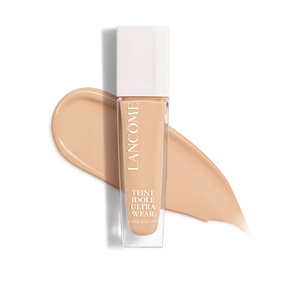 Тональный крем 30 мл с уходом и сиянием Teint Idole Ultra Wear Care & Glow Lancôme, 105W — фото 4