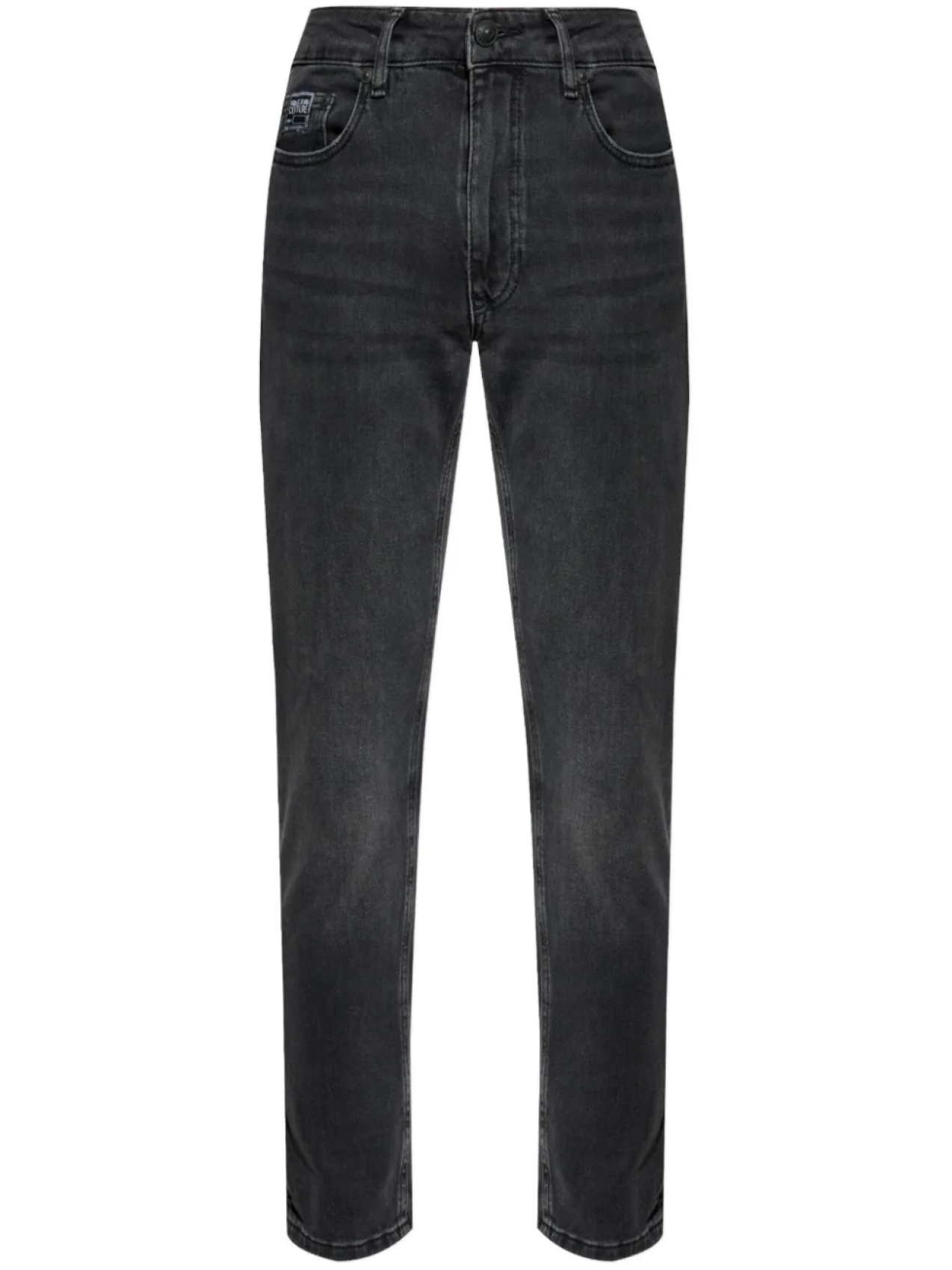 

Укороченные джинсы Versace Jeans Couture, черный