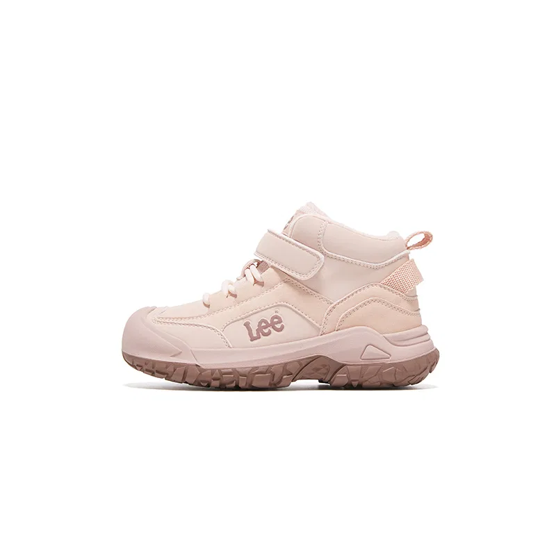 Детские зимние ботинки из искусственной кожи с защитой от ударов Lee, Pink