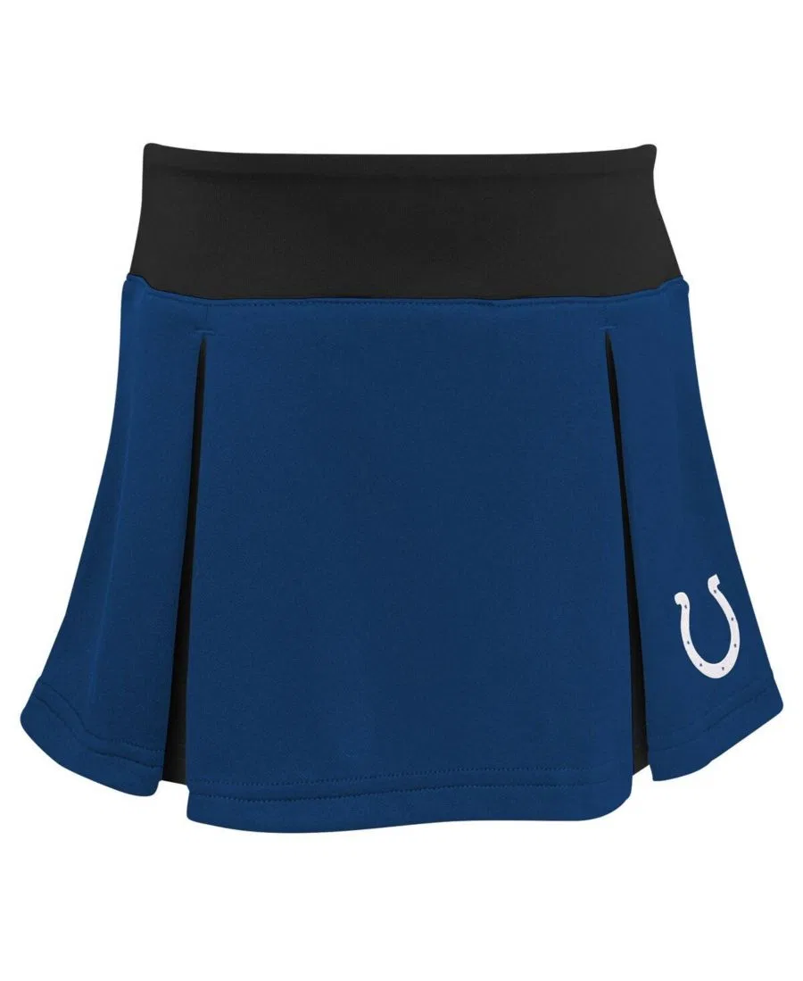 Комплект из топа и юбки для девочек Spirit Cheer Outerstuff, Royal — фото 3