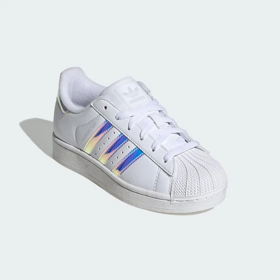 Кроссовки повседневные с принтом Superstar II adidas, Белый — фото 3