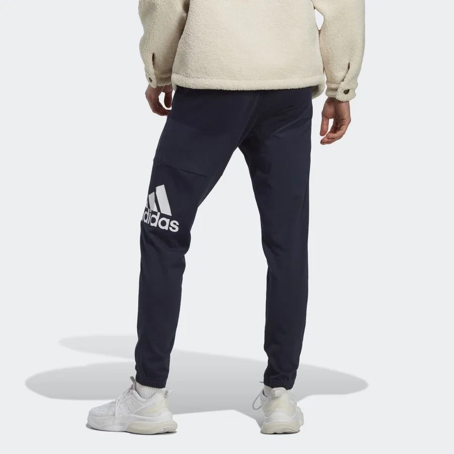 Спортивные брюки Essentials с tapered кроем Badge of Sport adidas, Синий — фото 2