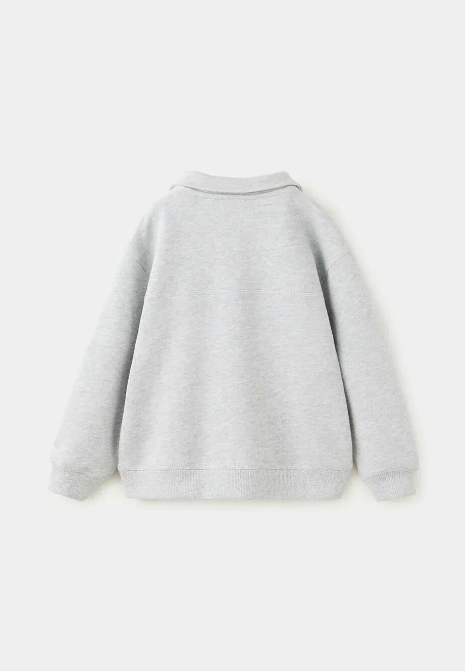 Детская толстовка Mango Kids, Grey — фото 2