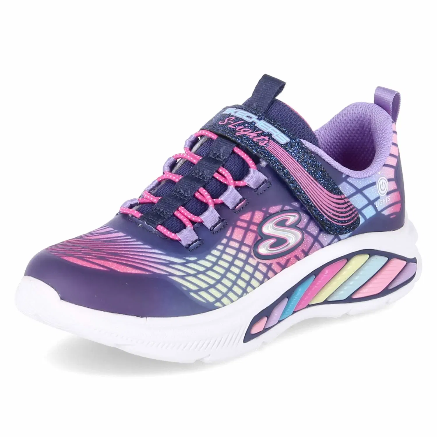 Тапочки с высоким голенищем Skechers, лиловый — фото 2
