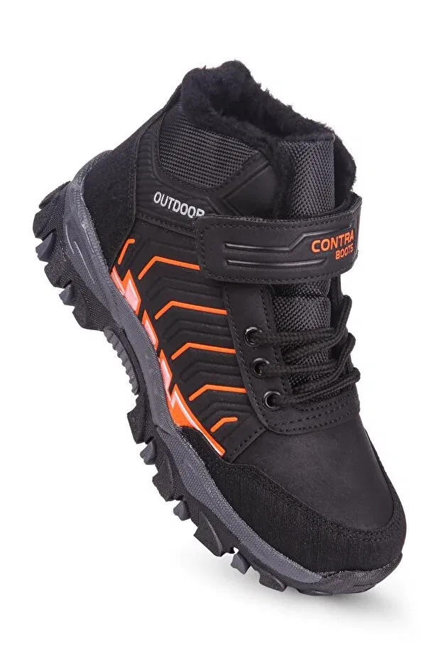 Детские ботинки для девочек с коротким каблуком Kaptan Junior, Orange
