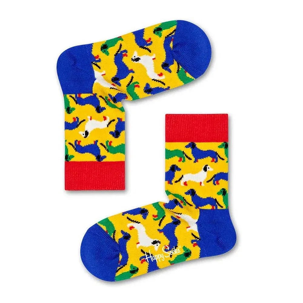 Носки детские Dog Happy Socks, желтый