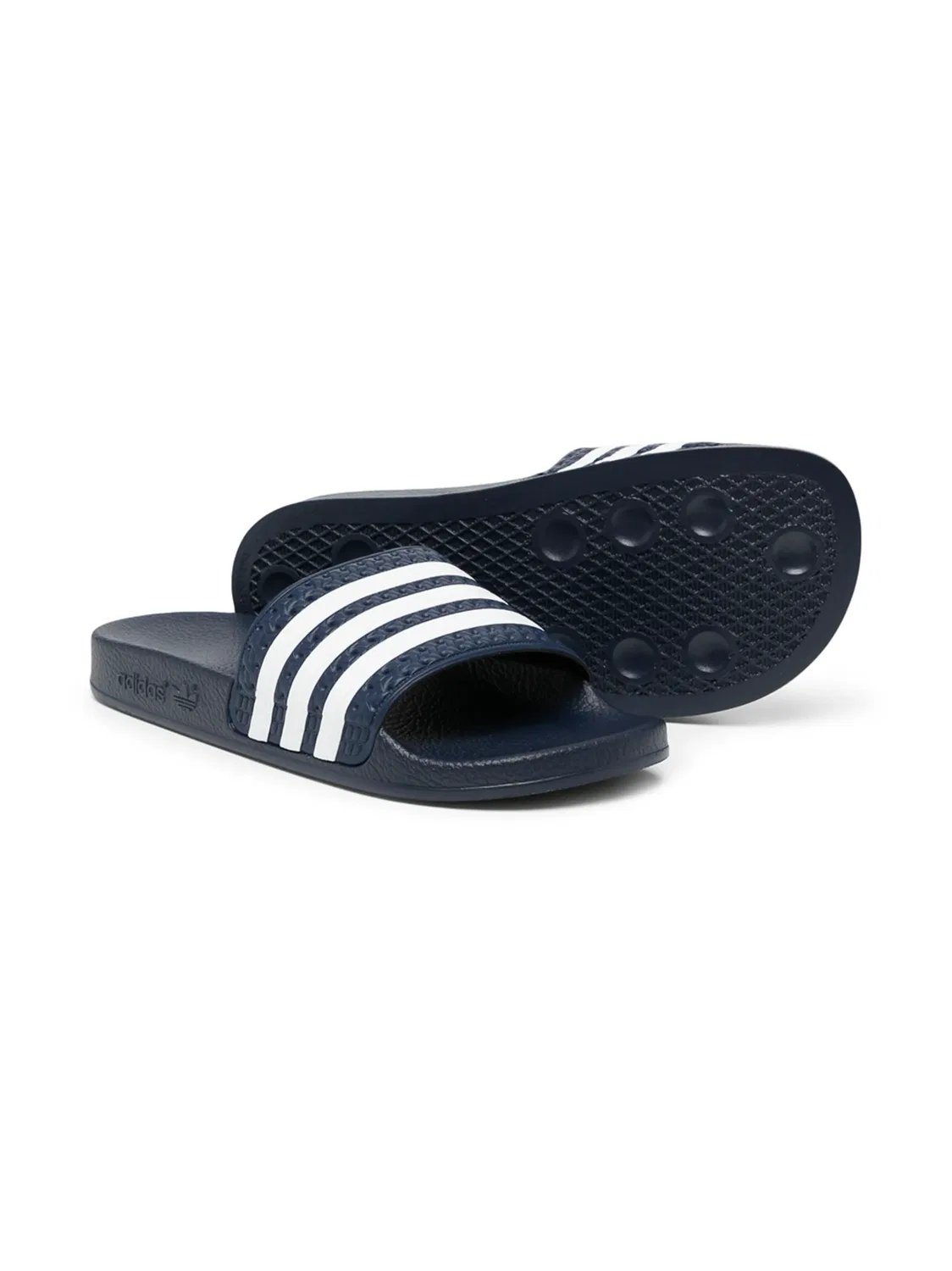 Adidas Сланцы Adilette синие — фото 3
