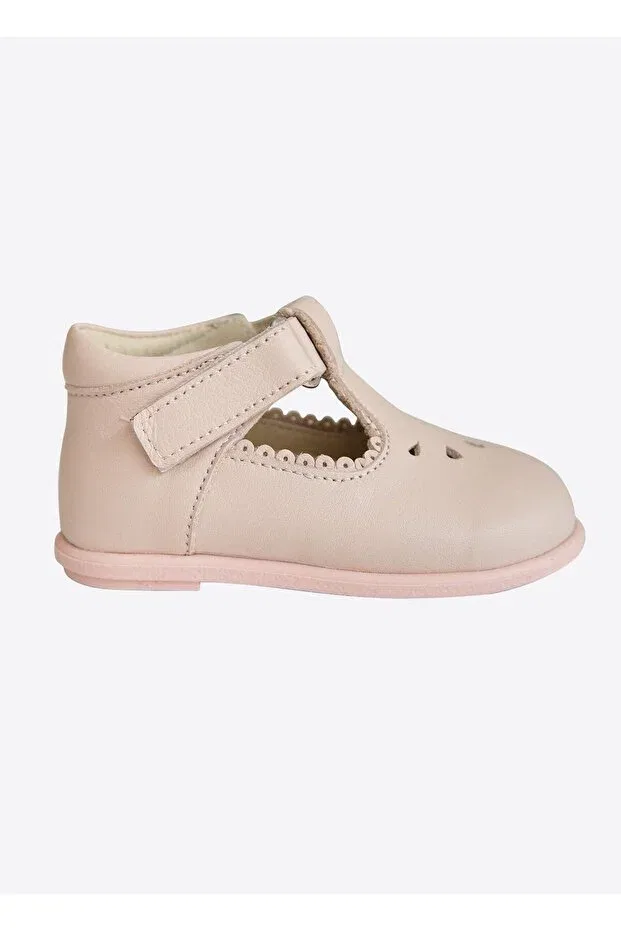 Детские туфли розовые Celine first step shoes Kitikate, Pink