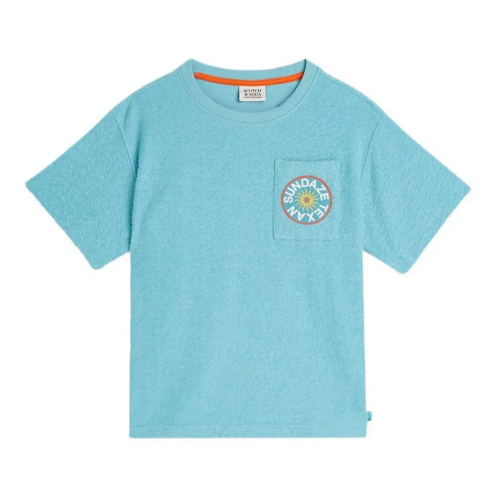Детская футболка с коротким рукавом 181991 Scotch & soda, Blue