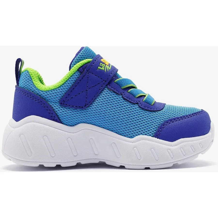 Кроссовки детские с принтом Play Scene Skechers, Черно-желтый — фото 2