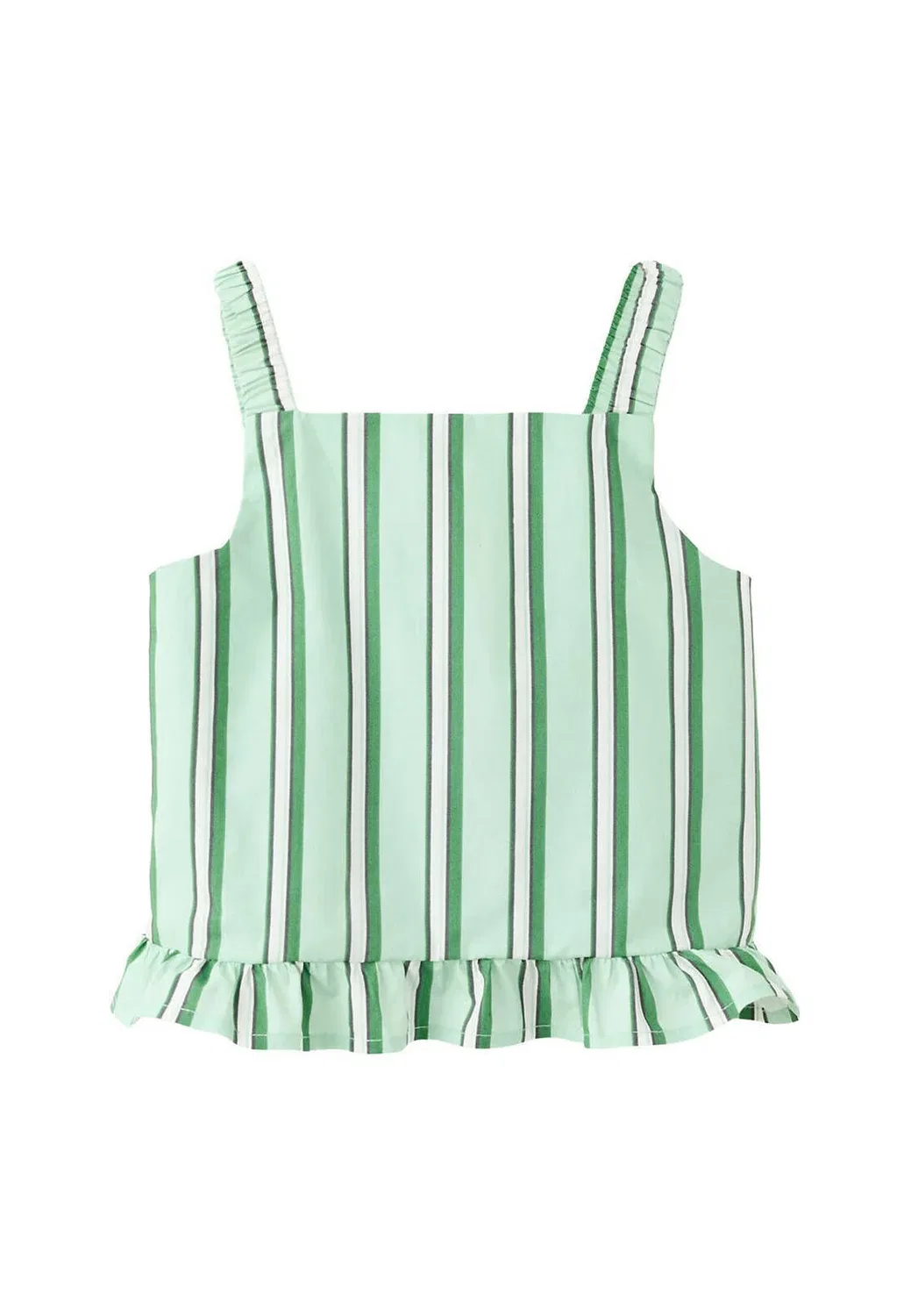 Детский топ Mango Kids, Green — фото 2