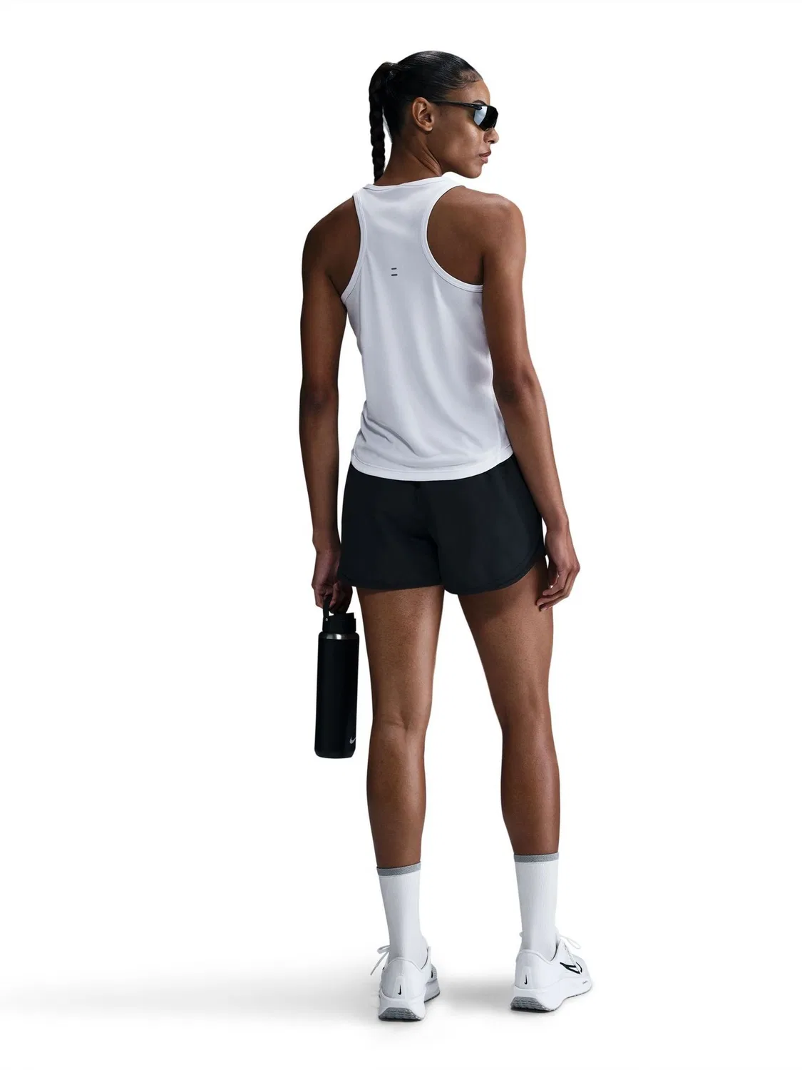 Топ для бега Tempo Dri-FIT Nike, белый — фото 2