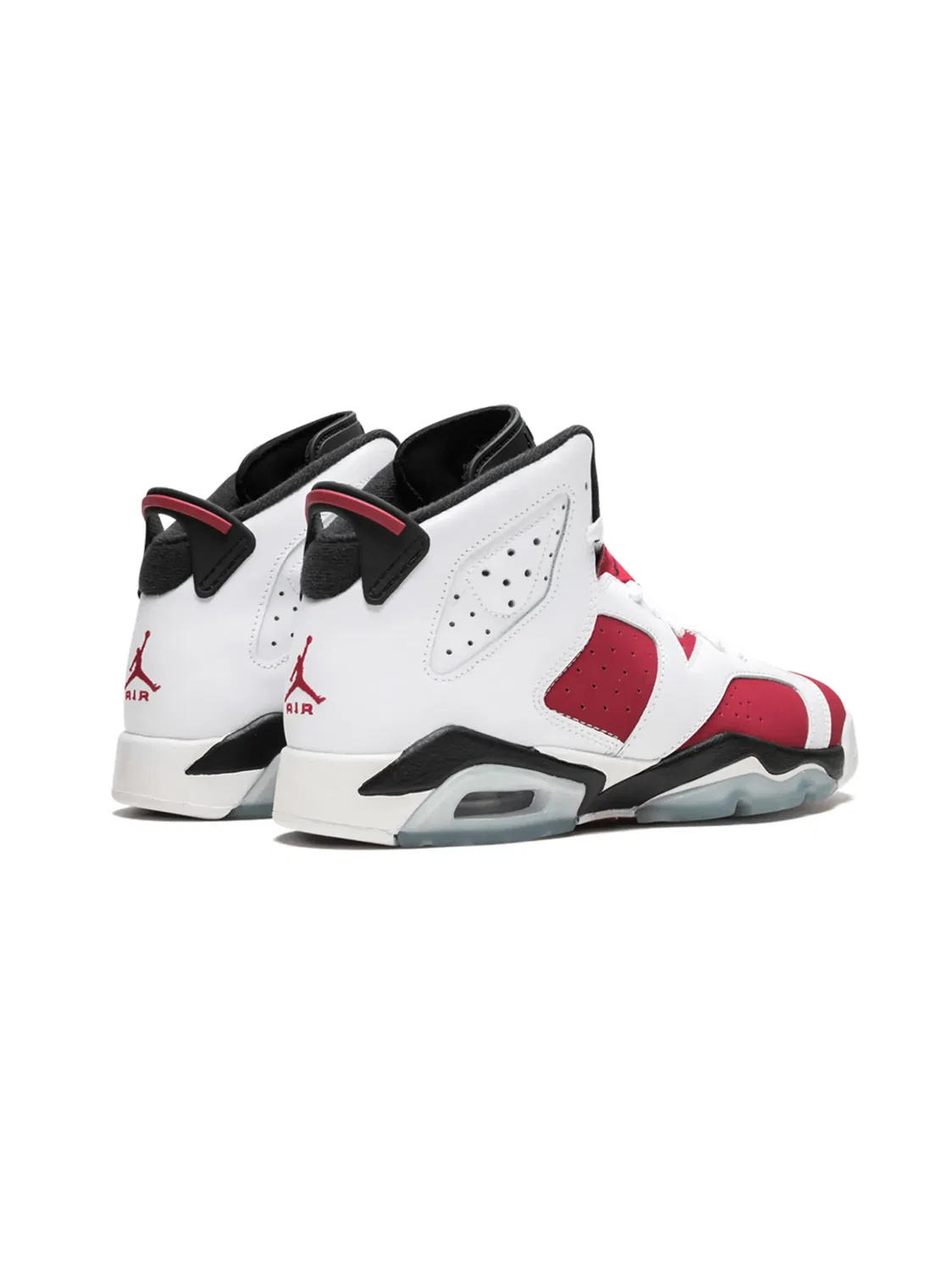 Jordan Кроссовки 6 Retro Carmine белые — фото 3