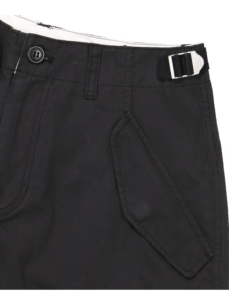 Широкие брюки карго из хлопка SUPERDRY, Black — фото 4