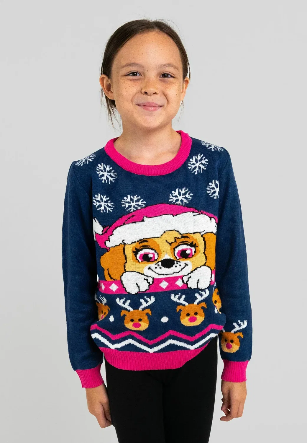 Зимний пуловер Skye Winter Strick, пуловер, некрасивый свитер - джемпер Paw Patrol, Blau