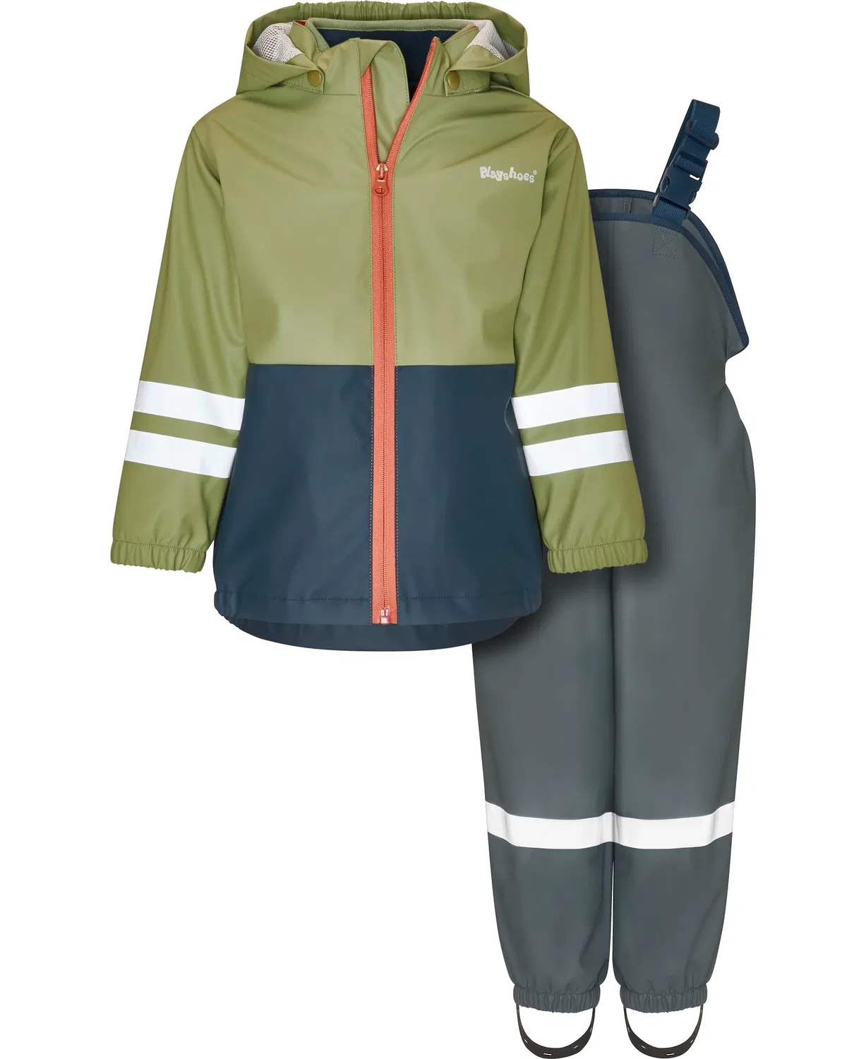 Дождевик 3-в-1 комплект Regen-Set Playshoes, темно-серый