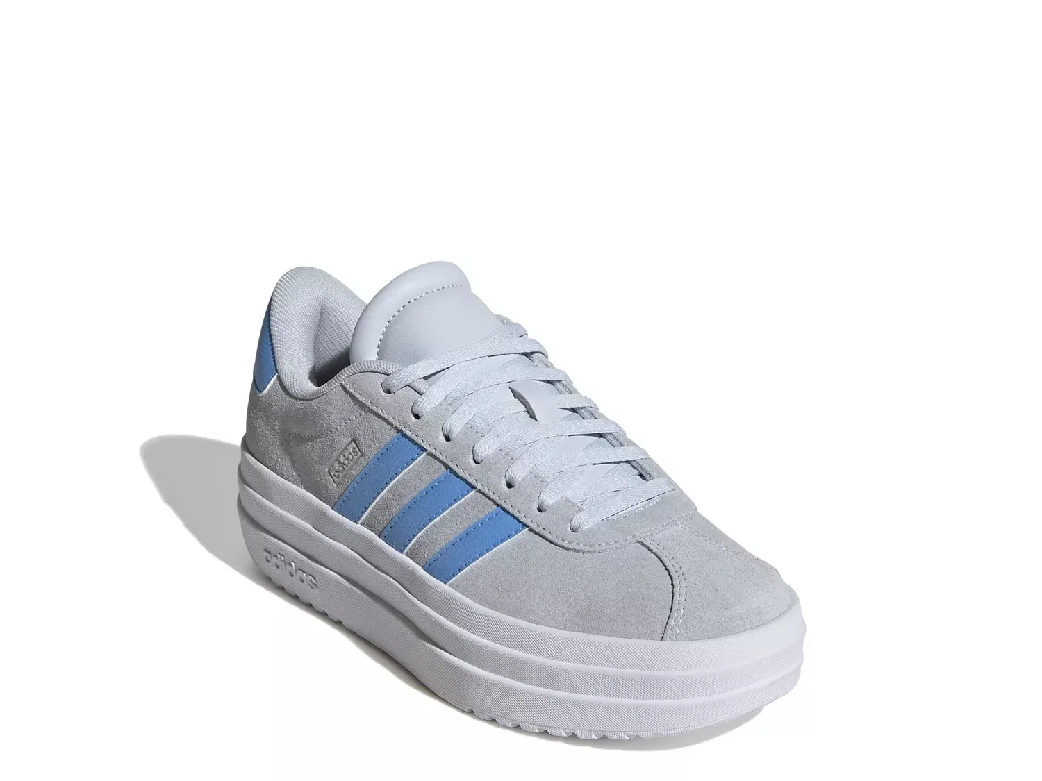 Кроссовки VL Court Bold Lifestyle, детские, adidas, серый