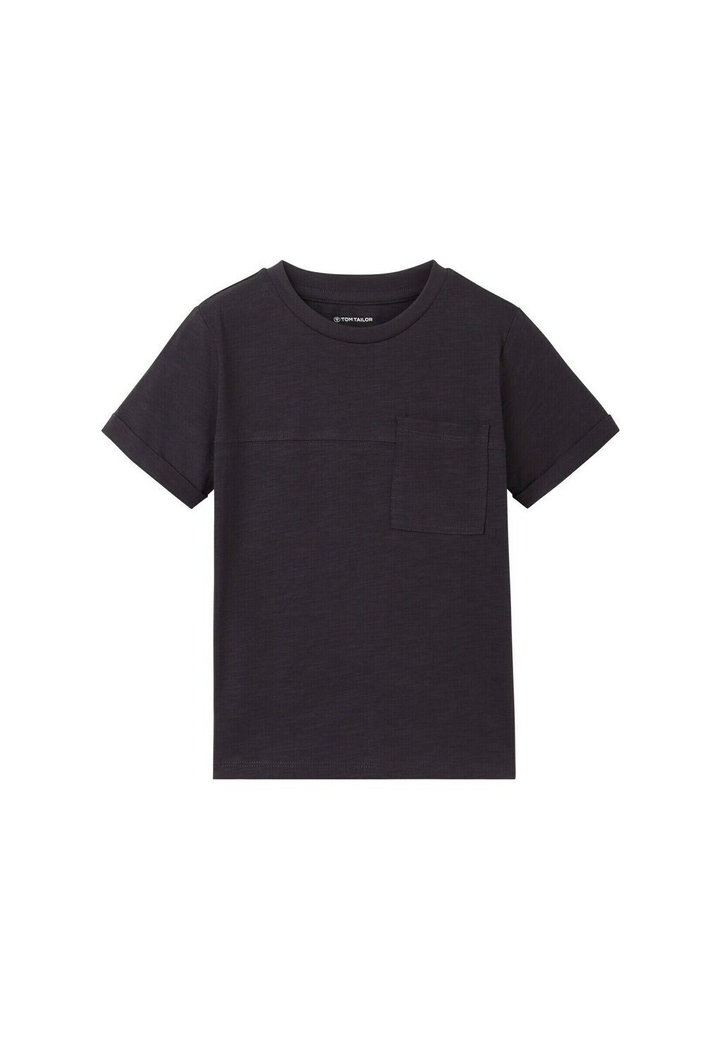 

Базовая футболка TOM TAILOR, цвет coal grey