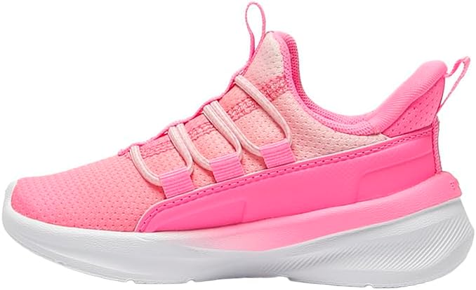 Кроссовки Puma Unisex-Child Softride One4all на резинке, розовый — фото 3